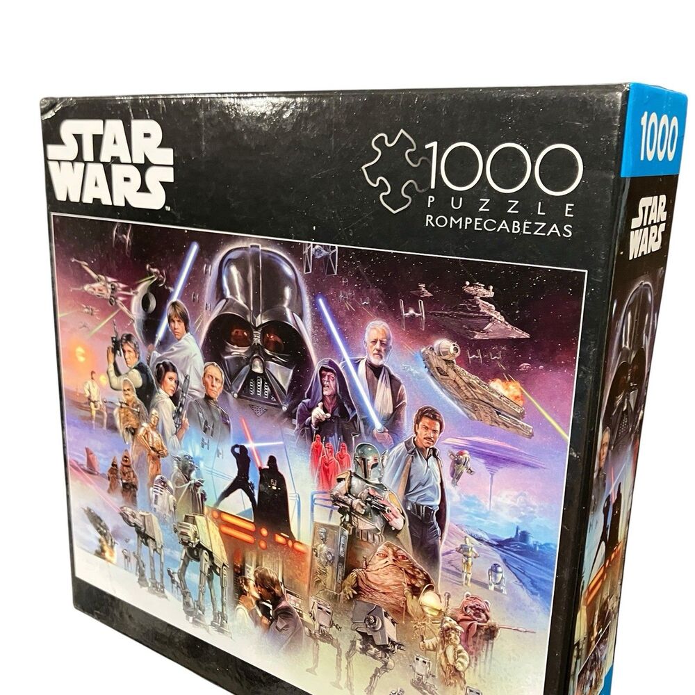 Star Wars 1000 Piece Darth Vader Disney Yoda Buffalo Games Jigsaw Puzzle